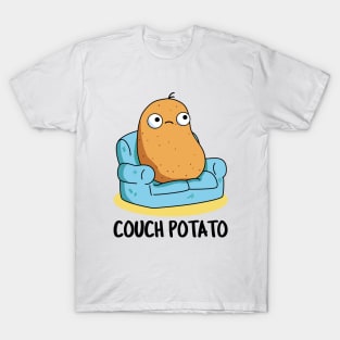 Couch Potato Cute Potato Pun T-Shirt